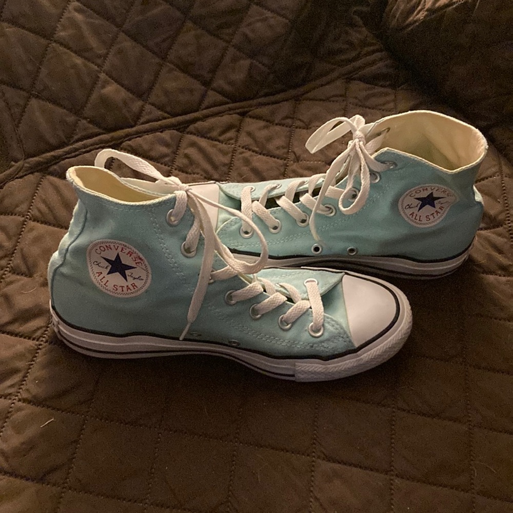 Converse All Star Women's High-Top Sneakers - Light Blue
